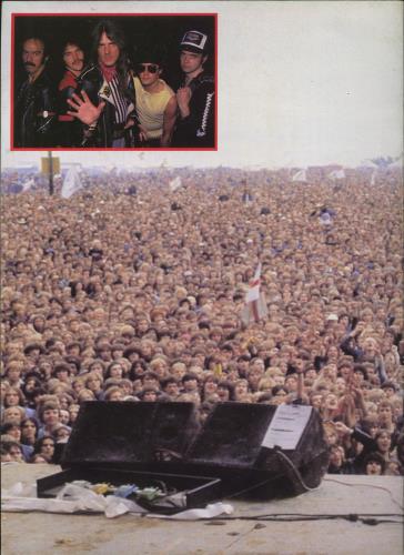 Saxon The Eagle Has Landed + Ticket Stub tour programme UK SAXTRTH829709