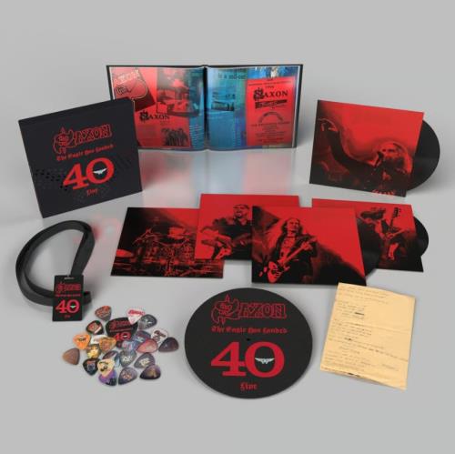 Saxon The Eagle Has Landed 40 Live - Sealed Vinyl Box Set UK SAXVXTH872658