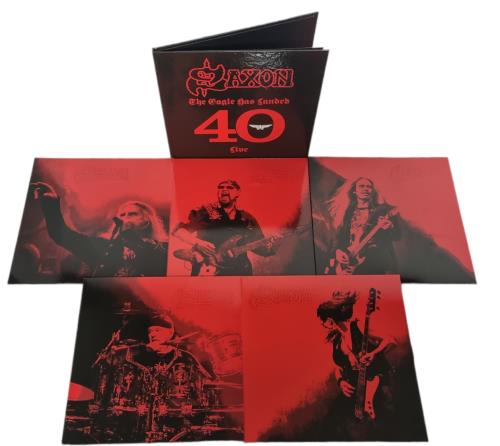 Saxon The Eagle Has Landed 40 Live Vinyl Box Set UK SAXVXTH798576