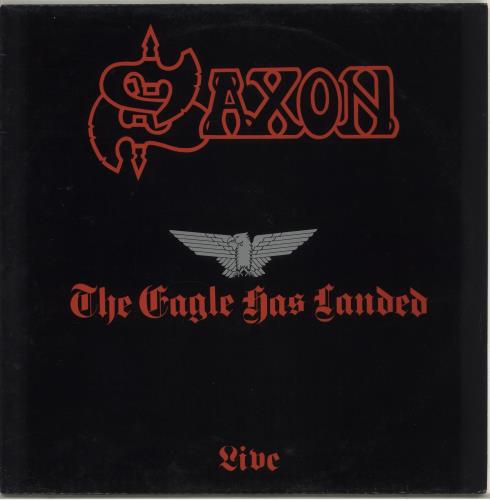 Saxon The Eagle Has Landed vinyl LP album (LP record) French SAXLPTH695687