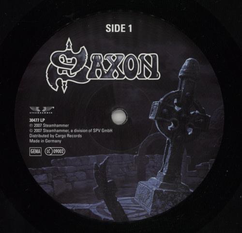 Saxon The Inner Sanctum vinyl LP album (LP record) German SAXLPTH872024