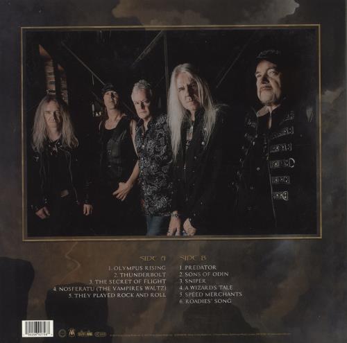 Saxon Thunderbolt - Red Vinyl vinyl LP album (LP record) UK SAXLPTH887986