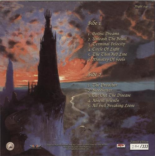 Saxon Unleash The Beast - Clear Vinyl - Numbered Edition + Slipmat vinyl LP album (LP record) Italian SAXLPUN872627