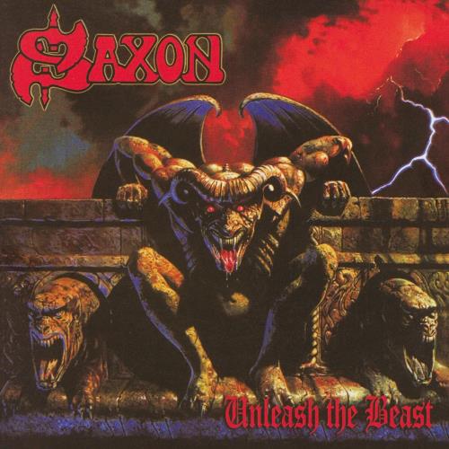 Saxon Unleash The Beast - Solid Red Vinyl 180 Gram - Numbered Edition vinyl LP album (LP record) UK SAXLPUN869448