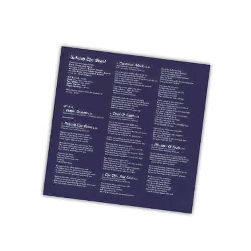 Saxon Unleash The Beast - Solid Red Vinyl 180 Gram - Numbered Edition vinyl LP album (LP record) UK SAXLPUN869448