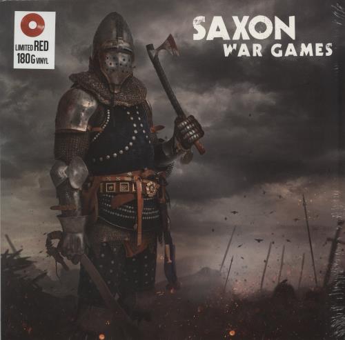 Saxon War Games - 180 Gram Red Vinyl - Sealed vinyl LP album (LP record) UK SAXLPWA872638