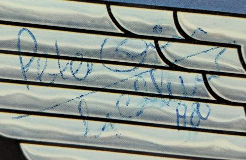 Saxon Wheels Of Steel - Autographed vinyl LP album (LP record) UK SAXLPWH224359