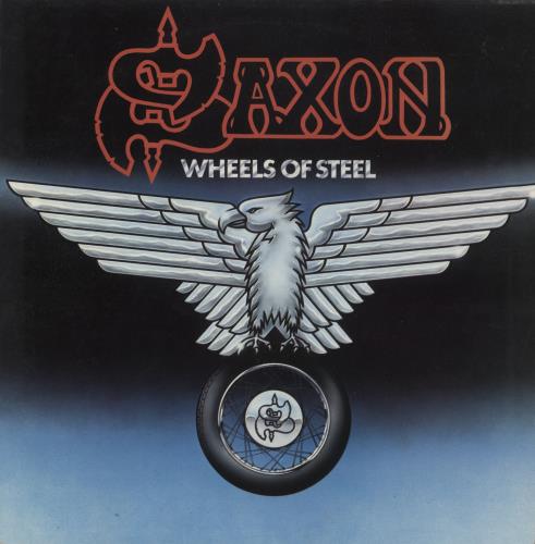 Saxon Wheels Of Steel vinyl LP album (LP record) French SAXLPWH872043