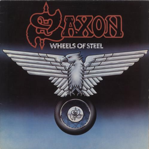 Saxon Wheels Of Steel vinyl LP album (LP record) UK SAXLPWH893321