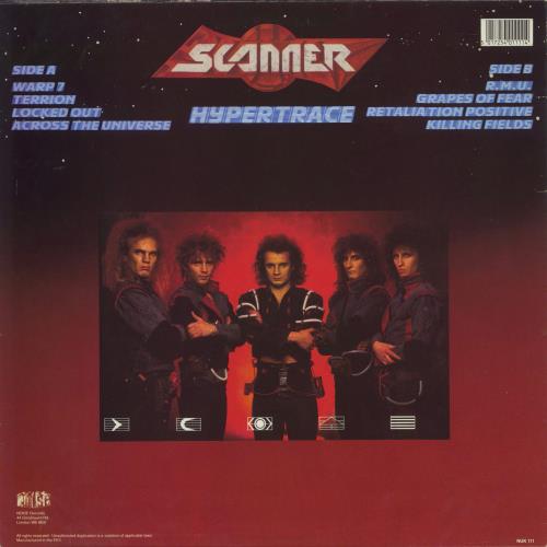 Scanner Hyper Trace vinyl LP album (LP record) UK VCKLPHY573554