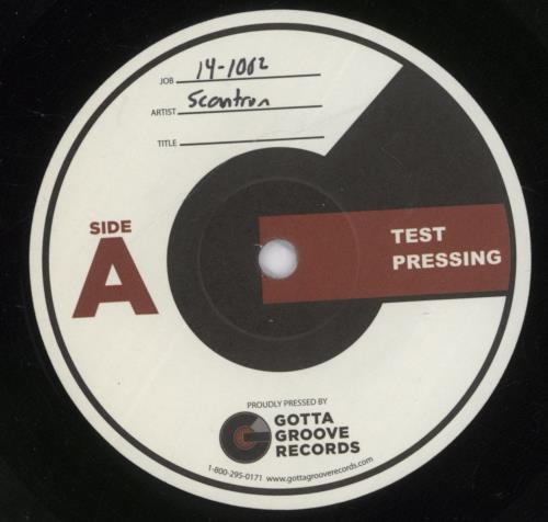 Scantron Palamino Blackwing - Test Pressing 7" vinyl single (7 inch record / 45) US 0-707PA892762