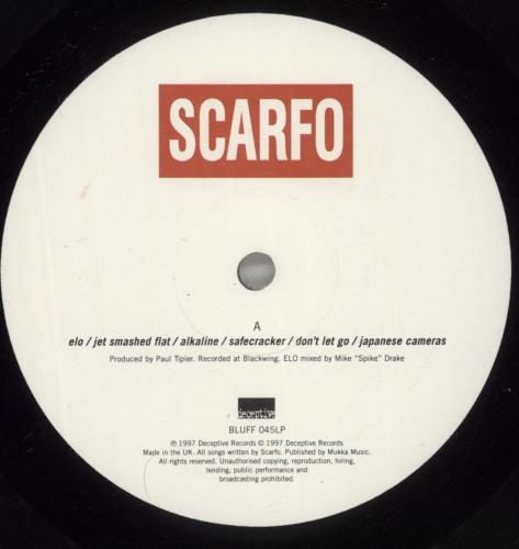 Scarfo Luxury Plane Crash vinyl LP album (LP record) UK SFOLPLU251859