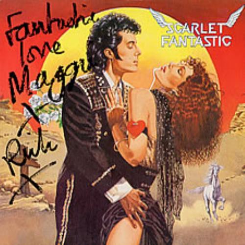 Scarlet Fantastic Film Star Kiss - Autographed 7" vinyl single (7 inch record / 45) UK SCF07FI189367