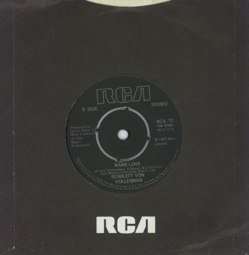 Scarlett Von Vollenman Ventilation 7" vinyl single (7 inch record / 45) UK WGB07VE819425