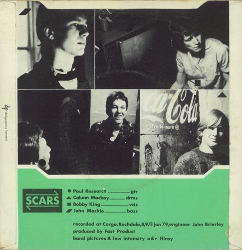 Scars Adult/ery / Horrorshow - VG 7" vinyl single (7 inch record / 45) UK ARS07AD870241