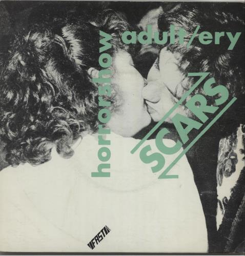 Scars Adult/ery / Horrorshow 7" vinyl single (7 inch record / 45) UK ARS07AD89095