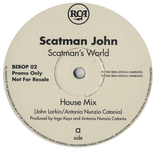 Scatman John Scatman's World 12" vinyl single (12 inch record / Maxi-single) UK SCM12SC51654