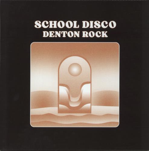 School Disco Denton Rock - Black and White Swirl Vinyl vinyl LP album (LP record) UK 7EKLPDE872215