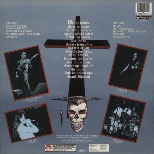 School Of Violence We The People...? vinyl LP album (LP record) Dutch 8FJLPWE874446