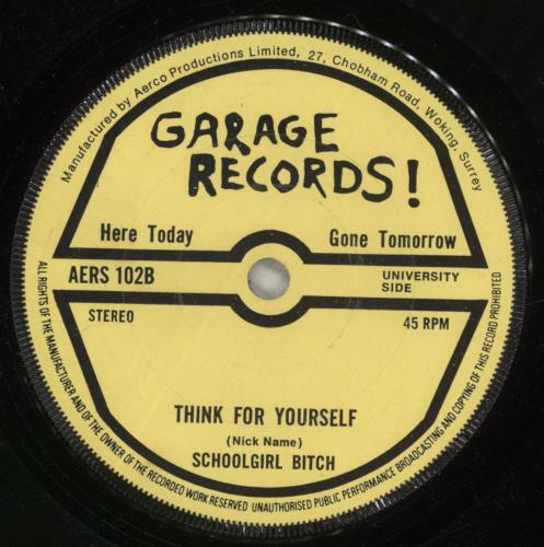 Schoolgirl Bitch Abusing The Rules 7" vinyl single (7 inch record / 45) UK WGI07AB885490