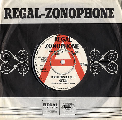 Schunge Joseph Demanio 7" vinyl single (7 inch record / 45) UK SG007JO630249