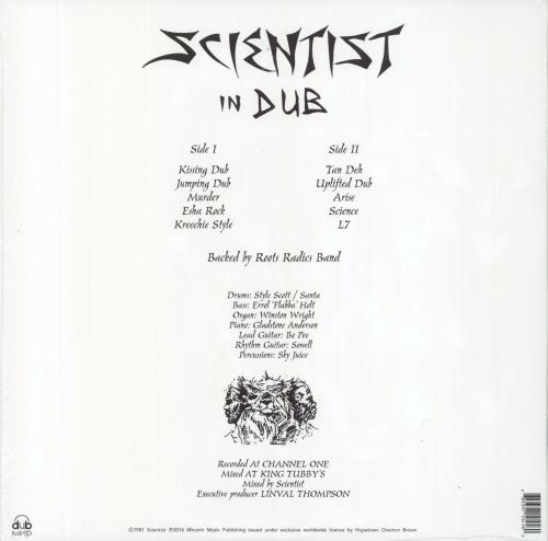 Scientist In Dub: Remastered + CD vinyl LP album (LP record) UK S0YLPIN810282