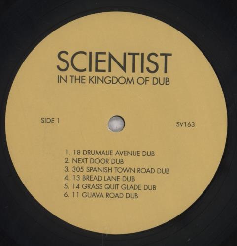 Scientist In The Kingdom Of Dub vinyl LP album (LP record) UK S0YLPIN843196