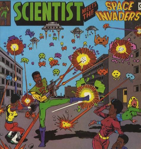 Scientist Scientist Meets The Space Invaders vinyl LP album (LP record) UK S0YLPSC444020