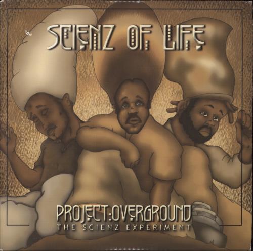 Scienz Of Life Project Overground: The Scienz Experiment 2-LP vinyl record set (Double LP Album) US 8FK2LPR854521