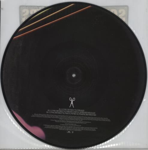 Scissor Sisters Comfortably Numb 12" vinyl picture disc (12 inch picture record) UK SS12PCO272273