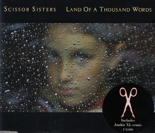 Scissor Sisters Land Of A Thousand Words CD single (CD5 / 5") UK SS1C5LA381522