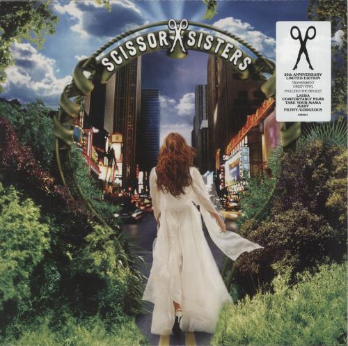 Scissor Sisters Scissor Sisters - Green Vinyl vinyl LP album (LP record) UK SS1LPSC874011