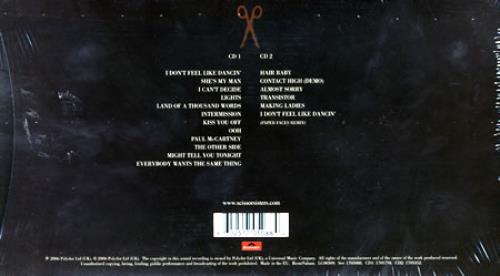 Scissor Sisters Ta-Dah - Sealed 2 CD album set (Double CD) UK SS12CTA372658