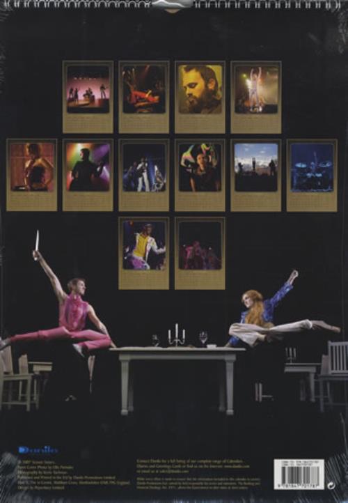 Scissor Sisters Official Calendar 2008 UK calendar (401477) 140