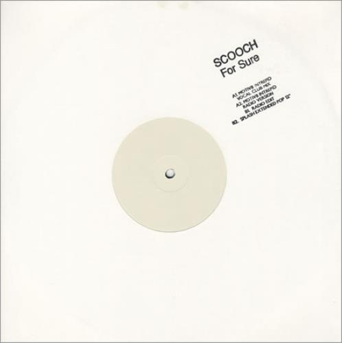 Scooch For Sure 12" vinyl single (12 inch record / Maxi-single) UK OOC12FO162139