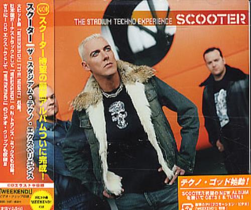 Scooter Stadium Techno Experience CD album (CDLP) Japanese SOOCDST249874