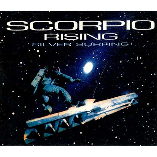 Scorpio Rising Silver Surfing CD single (CD5 / 5") UK SDJC5SI409808