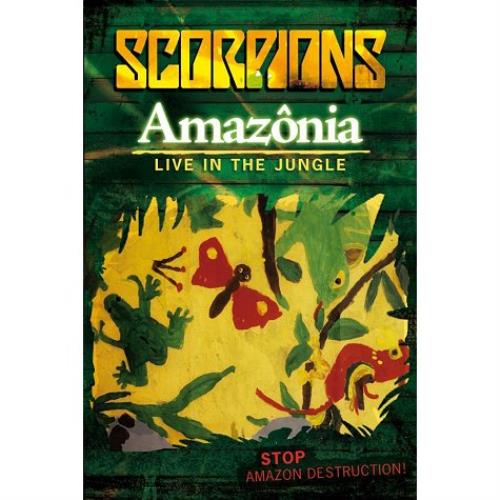 Scorpions Amazonia - Live In The Jungle DVD UK SCODDAM489623