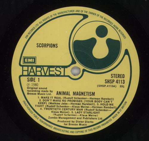 Scorpions Animal Magnetism - 1st - Factory Sample - EX vinyl LP album (LP record) UK SCOLPAN881875