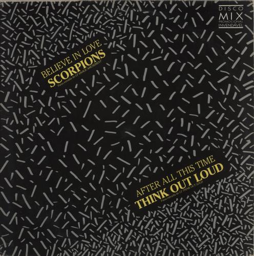 Scorpions Believe In Love 12" vinyl single (12 inch record / Maxi-single) Brazilian SCO12BE762655