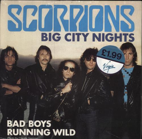 Scorpions Big City Nights + shrink 12" vinyl single (12 inch record / Maxi-single) UK SCO12BI784908