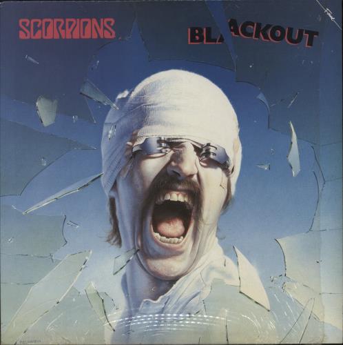 Scorpions Blackout - Shrink vinyl LP album (LP record) UK SCOLPBL868839
