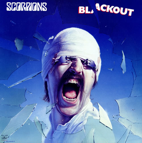 Scorpions Blackout vinyl LP album (LP record) US SCOLPBL465051