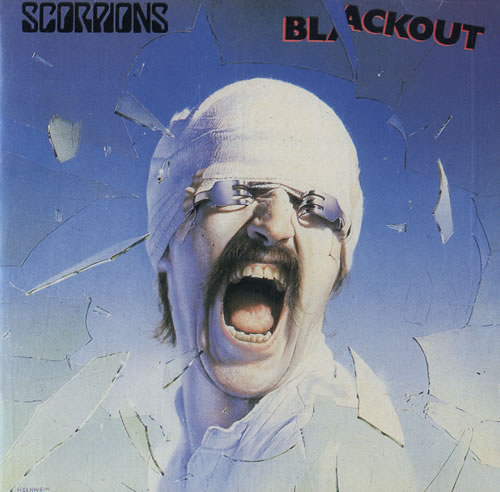 Scorpions Blackout CD album (CDLP) German SCOCDBL577990