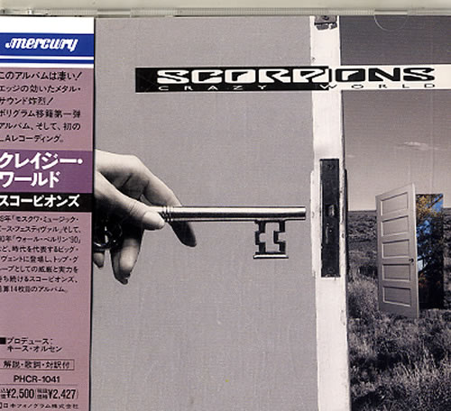 Scorpions Crazy World CD album (CDLP) Japanese SCOCDCR631917