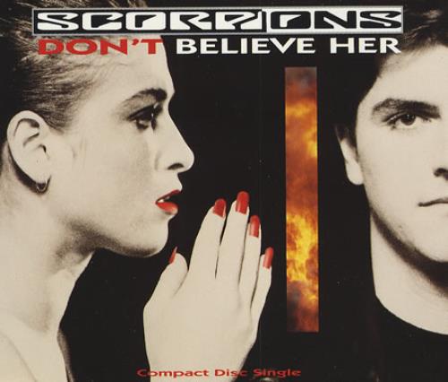 Scorpions Don't Believe Her CD single (CD5 / 5") UK SCOC5DO25260