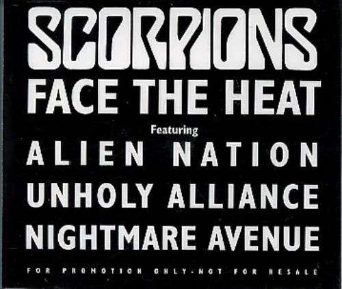 Scorpions Face The Heat Sampler CD single (CD5 / 5") UK SCOC5FA274758