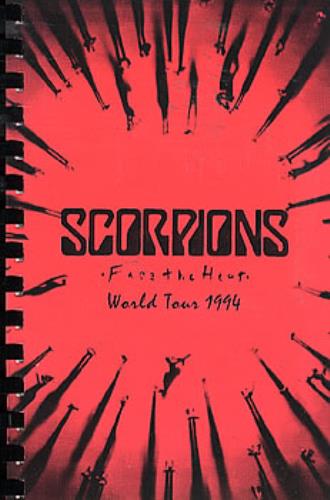 Scorpions Face The Heat book US SCOBKFA293083