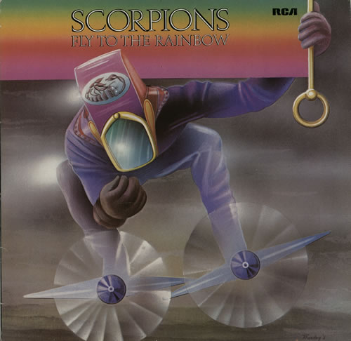 Scorpions Fly To The Rainbow vinyl LP album (LP record) German SCOLPFL568664