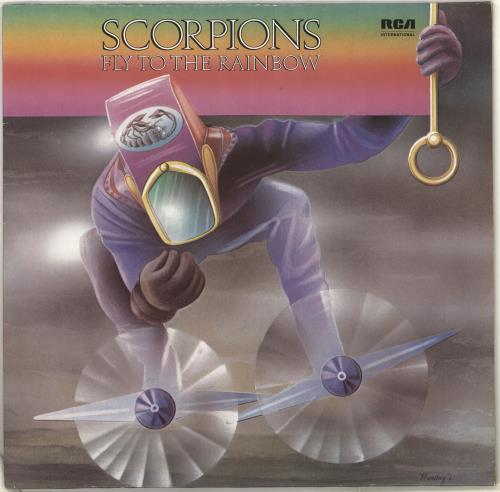 Scorpions Fly To The Rainbow vinyl LP album (LP record) German SCOLPFL714301